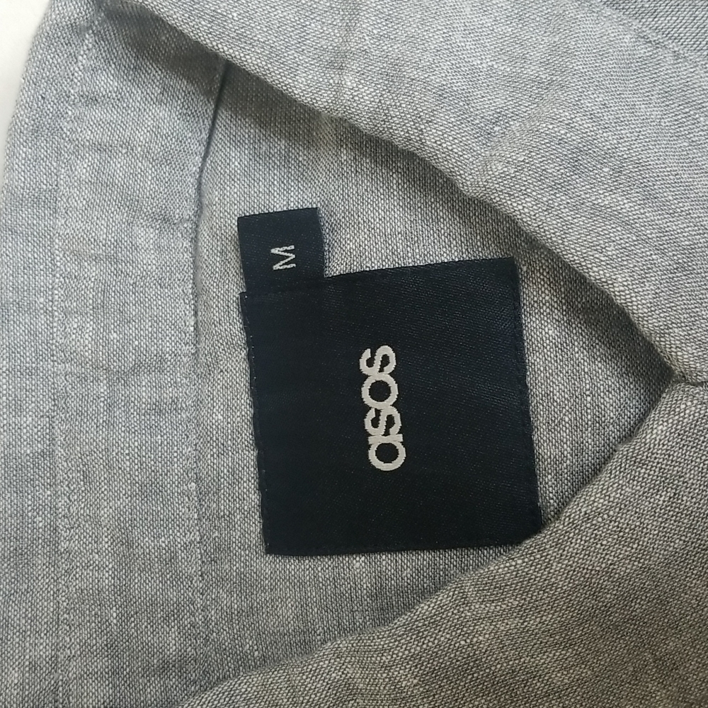 asos Button Down Long Sleeve Shirt - Picture 2 of 11